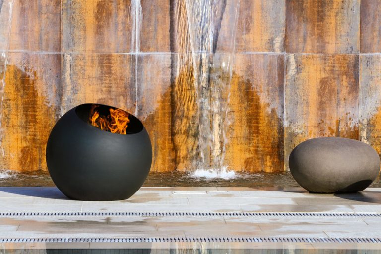 Bubble Wood Burning Fire Pit Fireplaces