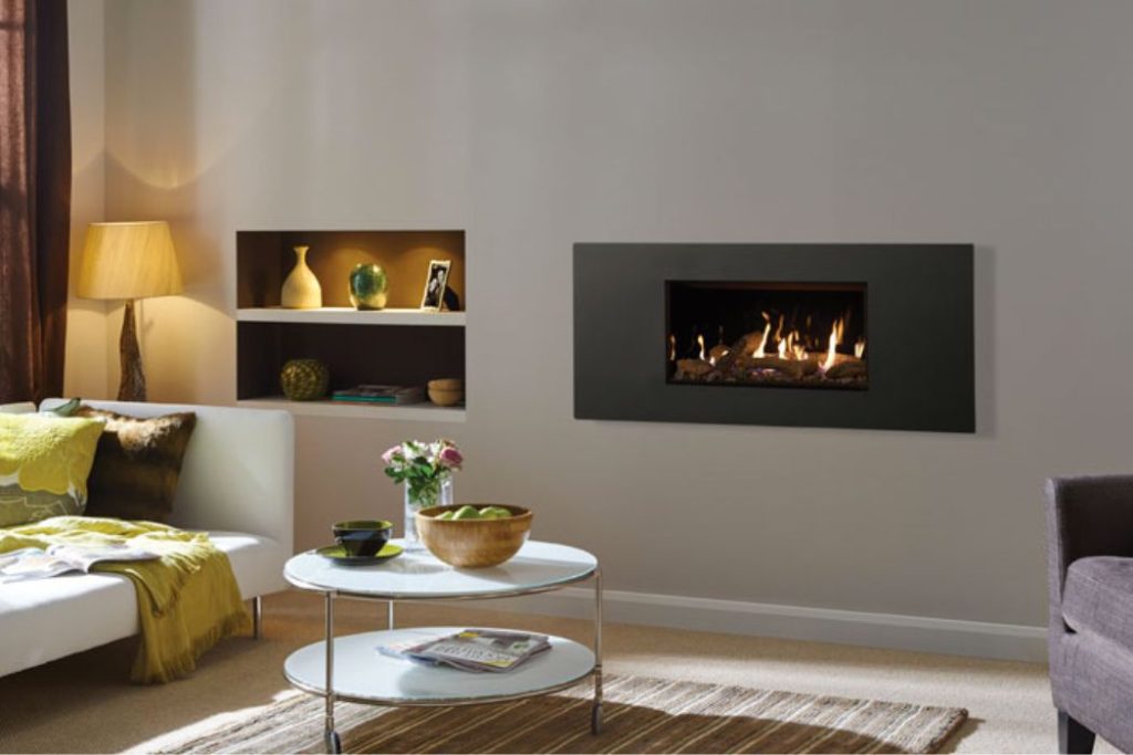 Gazco Studio Steel 1 Conventional Flue Gas Fire Fireplaces