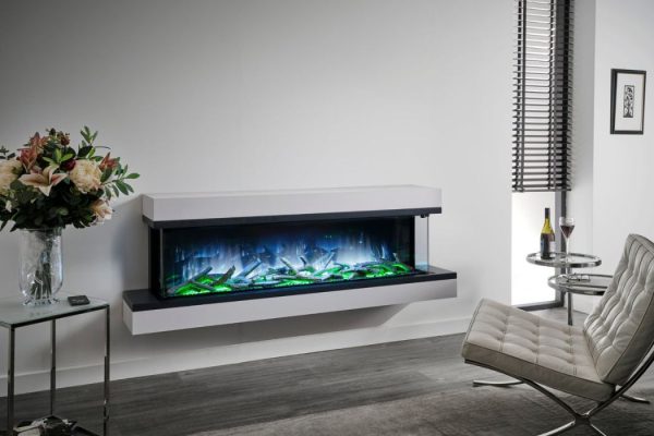 Flamerite Exo 1500 Wall Mounted Electric Fireplace